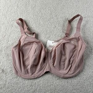 Panache Serene Stretch Lace Full Cup Underwire Bra (10305) Vintage 38K